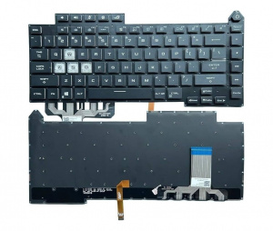 Tipkovnica za ASUS ROG G513QM - črna RGB osvetljava