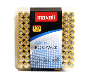 Maxell Alkalne baterije AA (LR06) - 100 kos