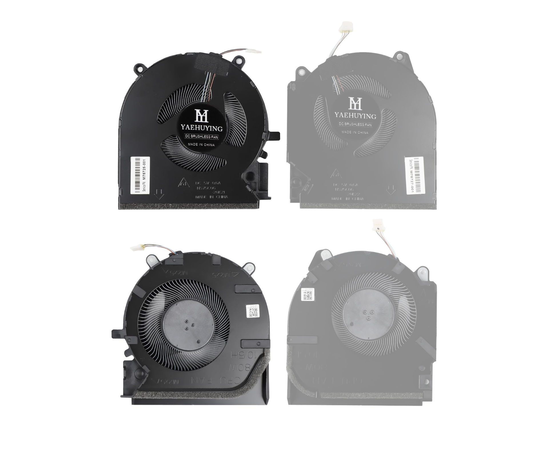 Procesorski ventilator za HP Victus PC 16-D 16-E 80W