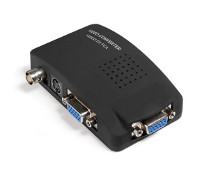 Pretvornik BNC, S-video, VGA na VGA