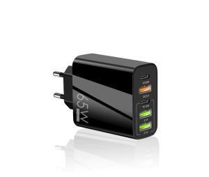65W večportni hitri polnilec 5v1 USB in USB-C