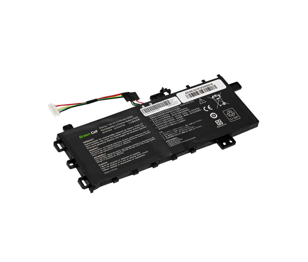 Baterija za Asus VivoBook 15 A512, X512 - 7,6V 4150mAh