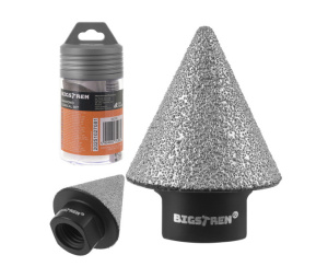 Diamantni stožčasti rezkar Bigstren 2-35 mm M14 za keramiko, gres in beton