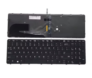 Tipkovnica za HP EliteBook 850 G3,850 G4,755 G3,755 G4 - črna, osvetljena