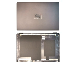 Pokrov zaslona Dell Latitude 3510 E3510 0GCK6R 08XVW9 0JYG4Y črn LCD back cover — slika spredaj in zadaj