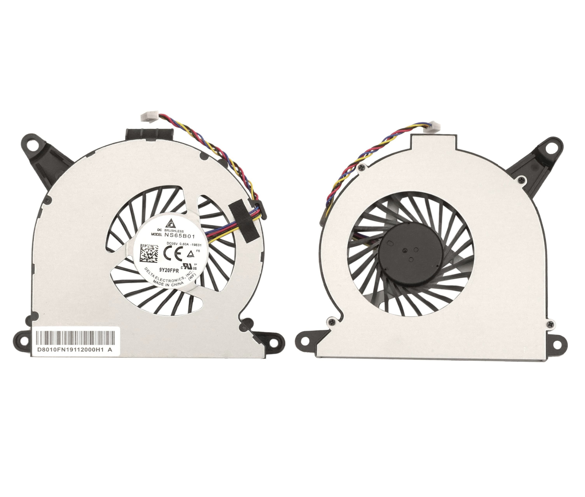 Ventilator za Intel NUC 10 NUC10i3FNH i5FNH i7FNH – NS65B01-19E01 5V 4-pin