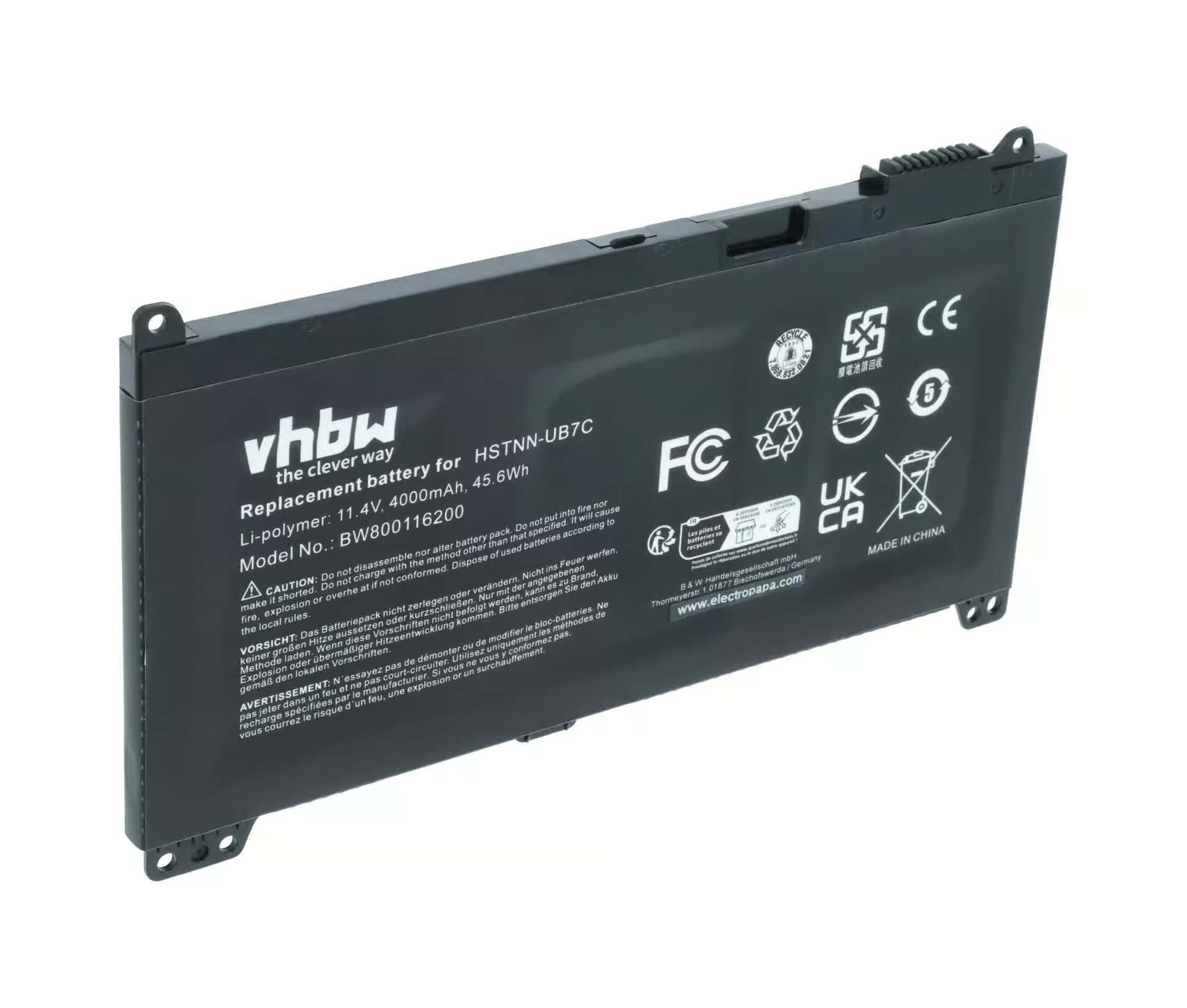 VHBW baterija za HP ProBook 430 440 450 455 470 (G4, G5) RR03XL 851610-850