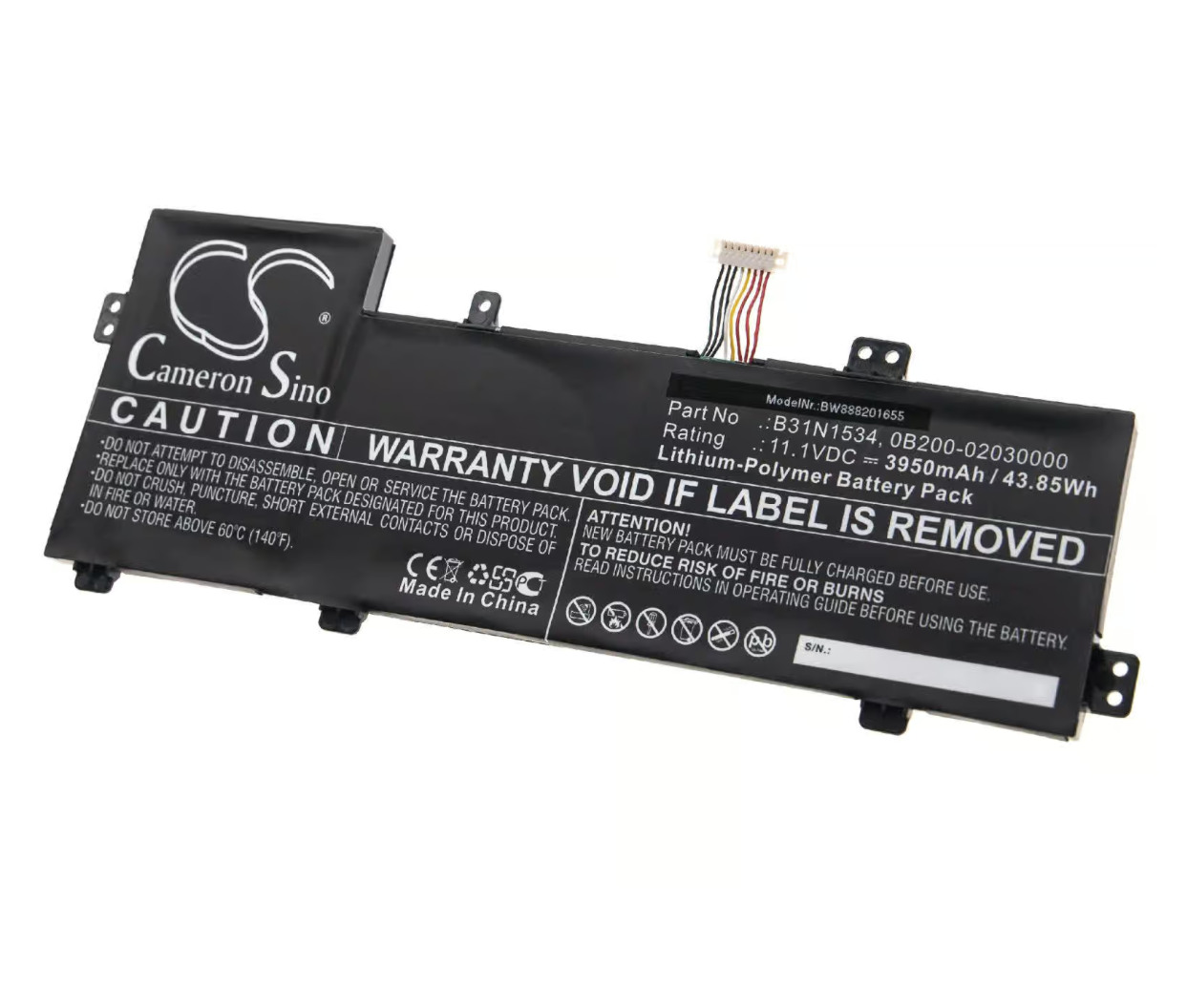 Baterija za Asus Zenbook UX510 – 3950mAh