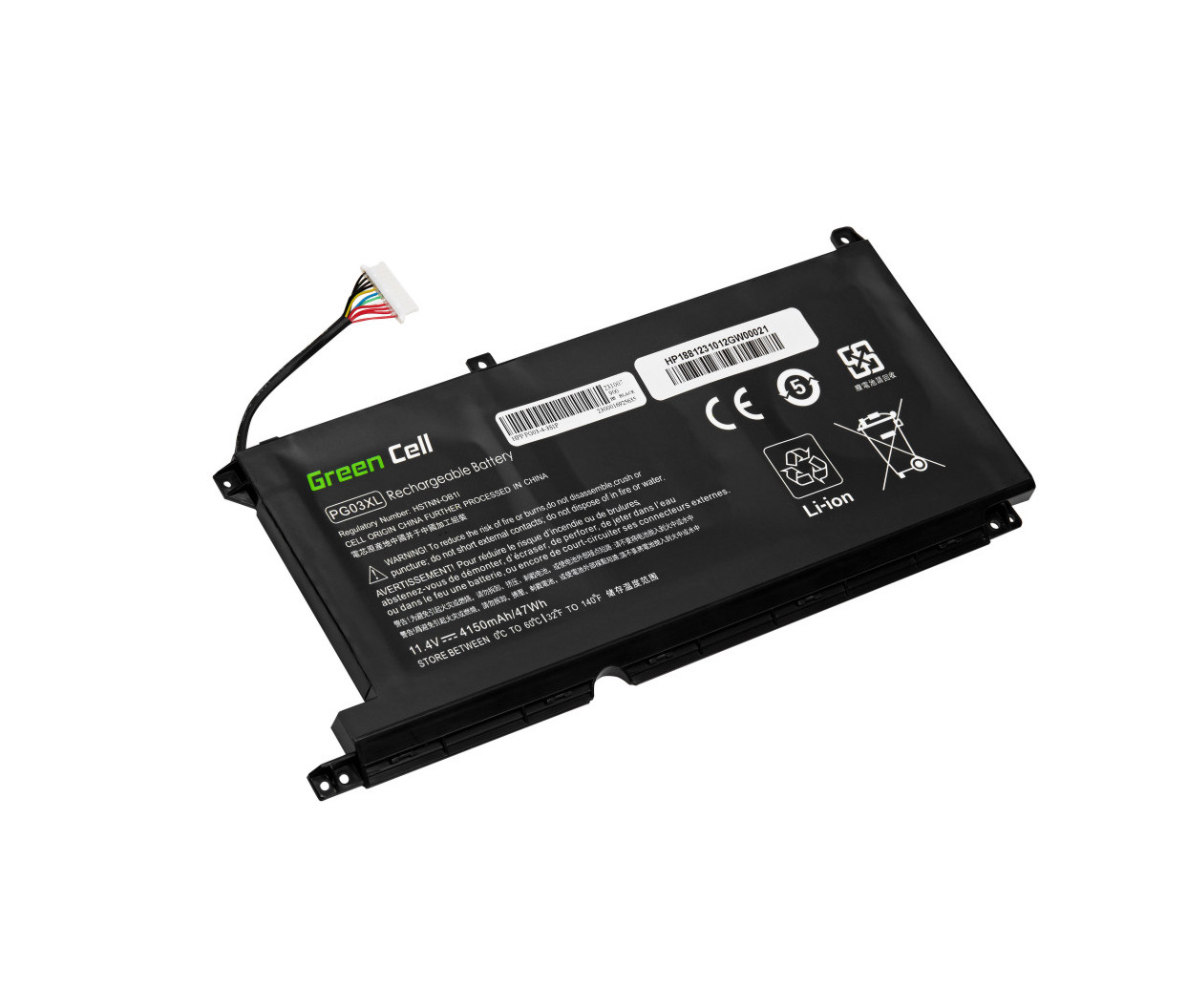 Green Cell PG03XL baterija L48495-005 za HP Pavilion 15-EC 15-DK 16-A