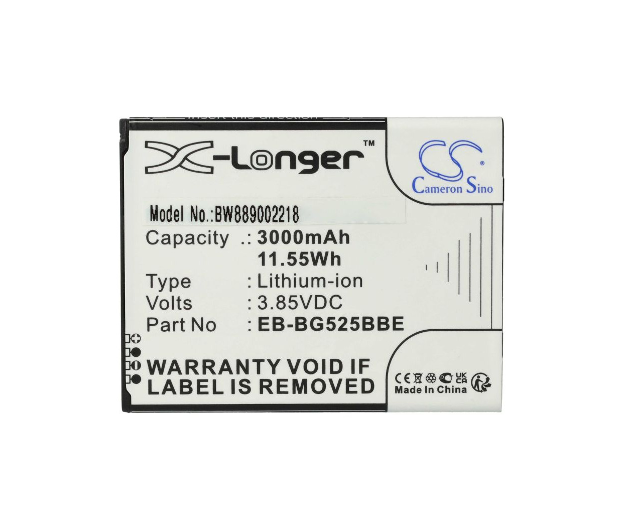 Baterija za Samsung XCover 5 (EB-BG525BBE) – 3000mAh
