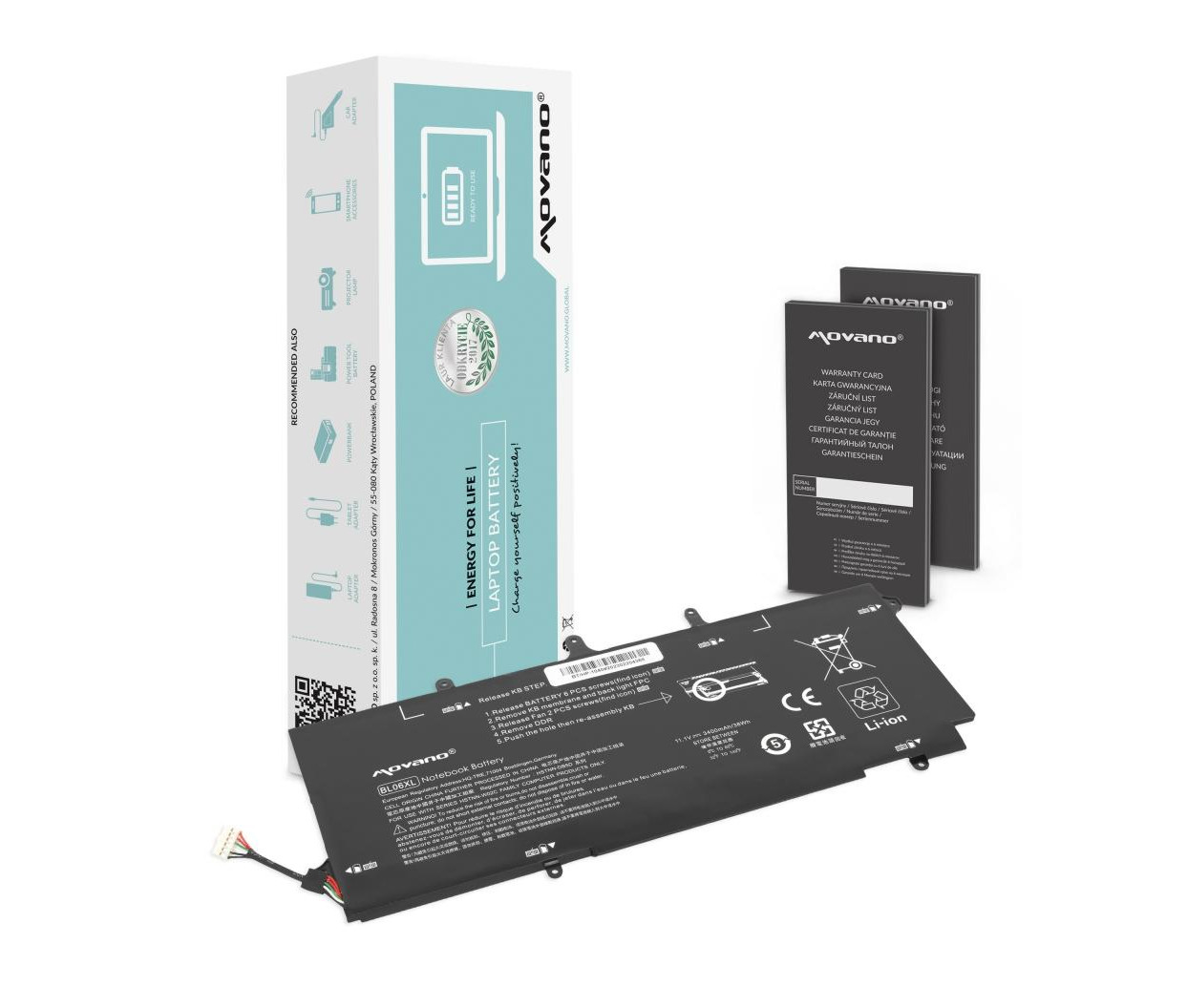 Baterija za HP EliteBook Folio 1040 G1, G2 - 3400mAh