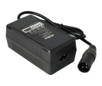 Polnilec za električno kolo Prophete, Kreidler, Curtis z 36V baterijo - 42V, 1,35A, 3 pin XLR