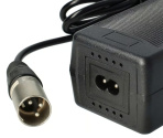 Polnilec za električno kolo Prophete, Kreidler, Zündapp, Curtis z 36V baterijo - 42V, 2.2A, 3 pin XLR
