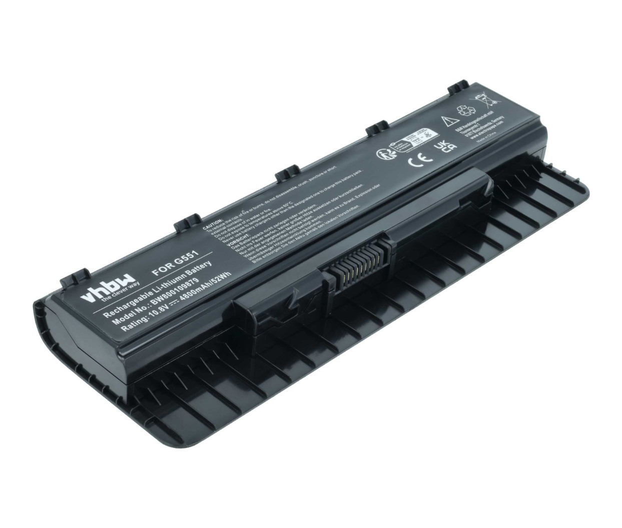 Baterija za Asus A32NI405, A32N14O5, A32LI9H - 4800 mAh