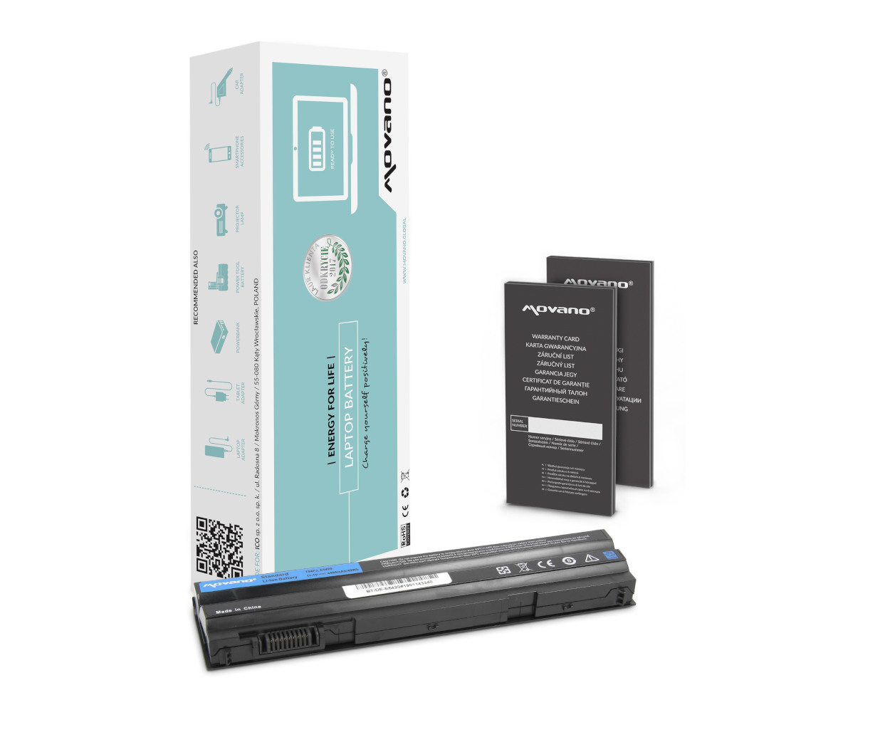 Baterija za Dell Latitude E5420, E6420 - 4400mAh