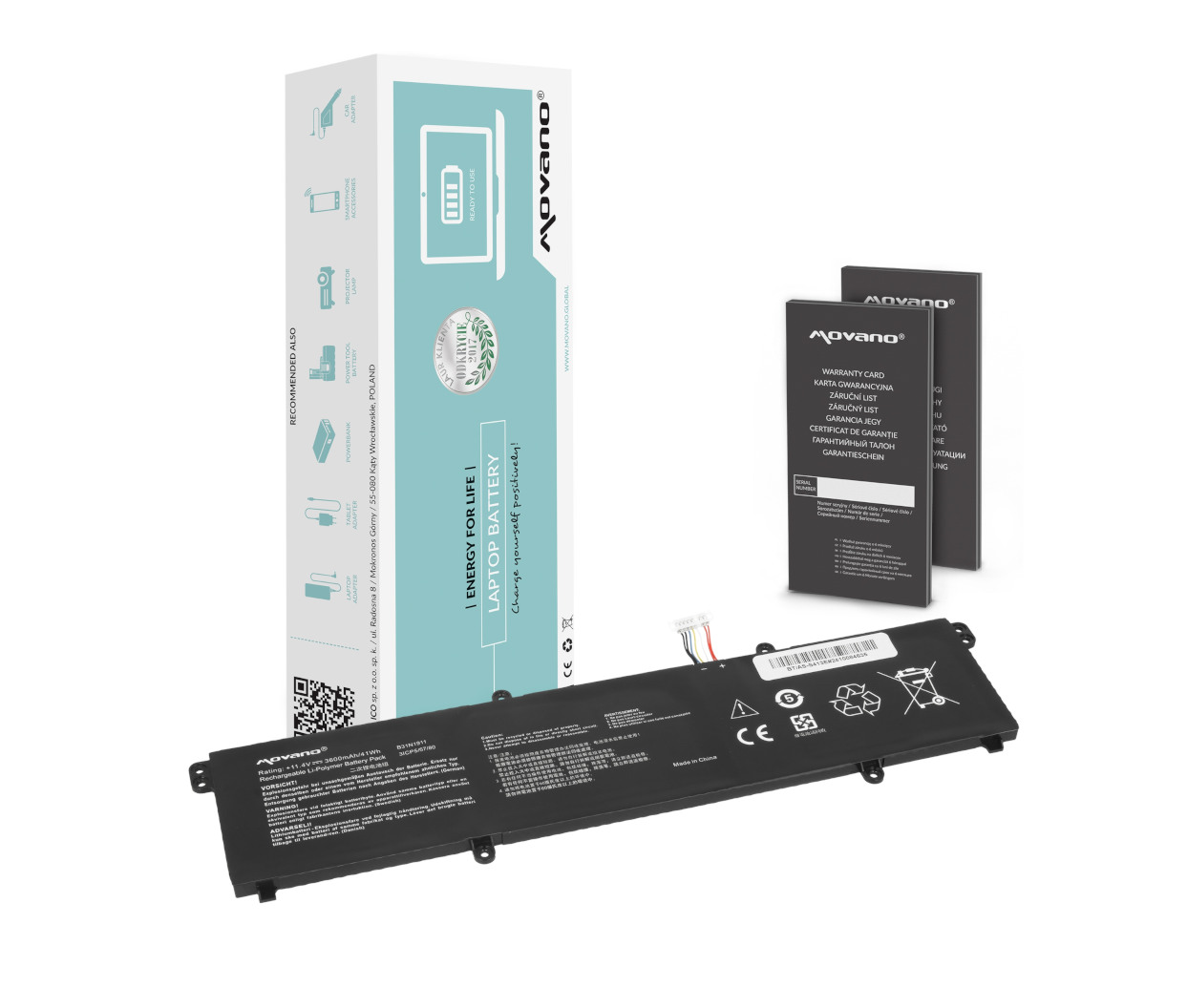 Movano baterija za Asus VivoBook M1502I, M1702Q, Flip TM420U – 3600mAh