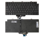 Slovenska tipkovnica za Dell Latitude 5320 5340 P182G, 7320 7330 P133G P134G - temno siva, osvetljena