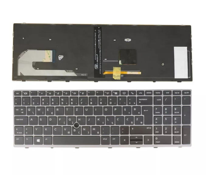 Slovenska tipkovnica za HP EliteBook 850 G5, 850 G6, 855 G5, 855 G6