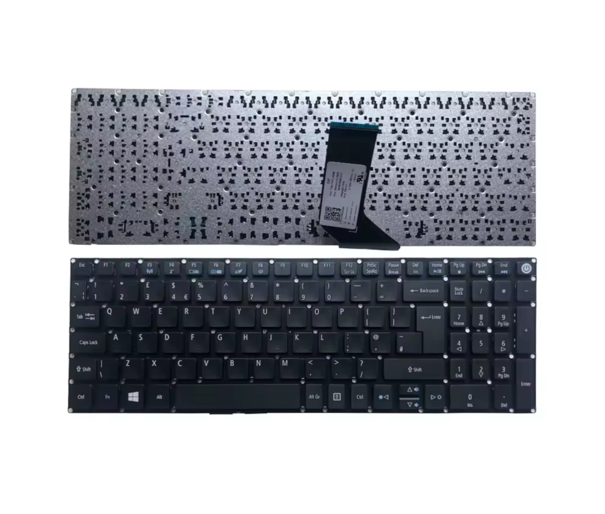 Tipkovnica za Acer Aspire A315-21, A315-31, A517-51,.. UK, neosvetljena