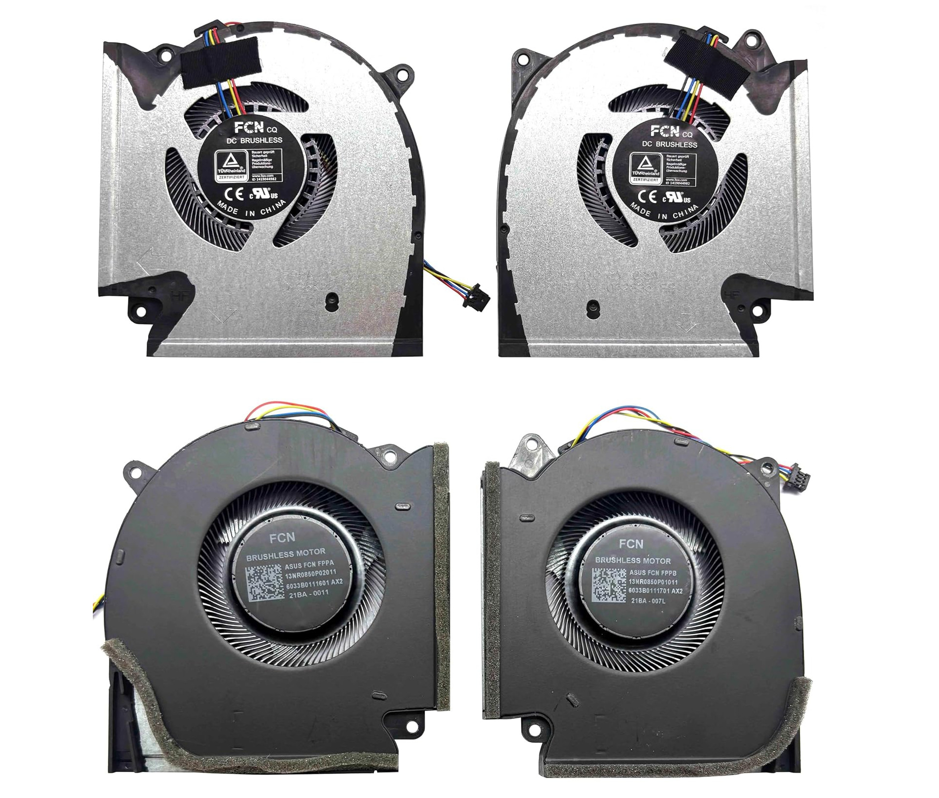 Ventilatorja (CPU in GPU) za Asus ROG Strix G713RC, G513RC