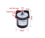Sinhronski elektromotor 60KTYZ AC 220V 14W – 15 obratov na min