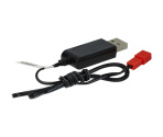 USB polnilec z RC baterije z JST priključkom - 60cm 7,2V 250mA
