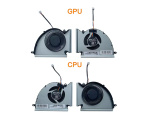 Ventilatorja za CPU in GPU za MSI (N451, N452)